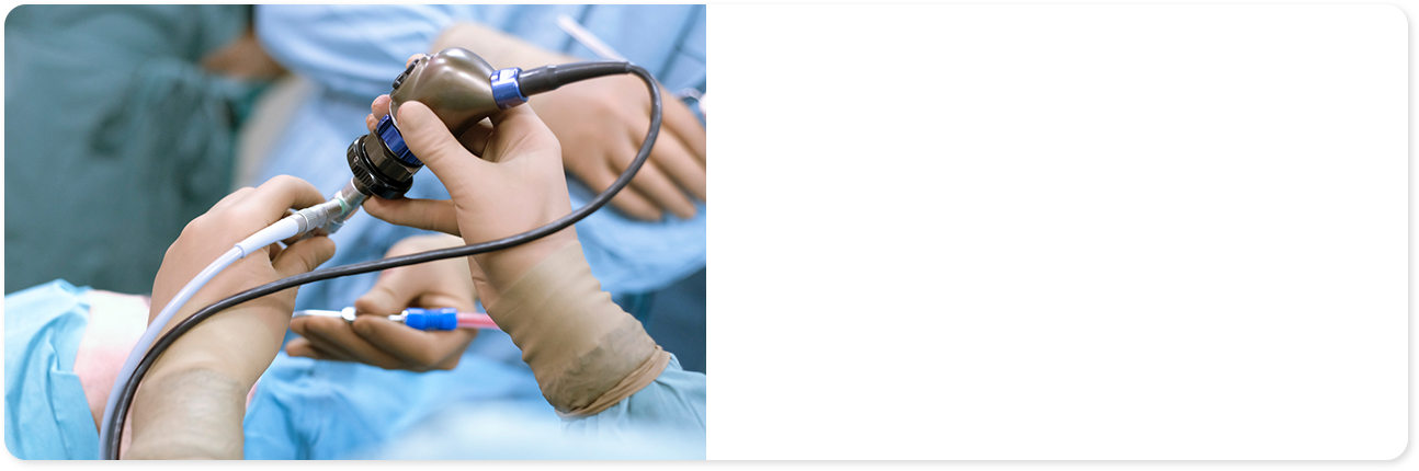Precise and minimal-damage surgery using an endoscope
